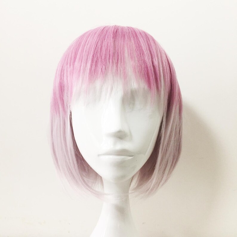 Ssss Gridman Akane Shinjo Girl Ombre Two Tone Pink Bob Short Etsy