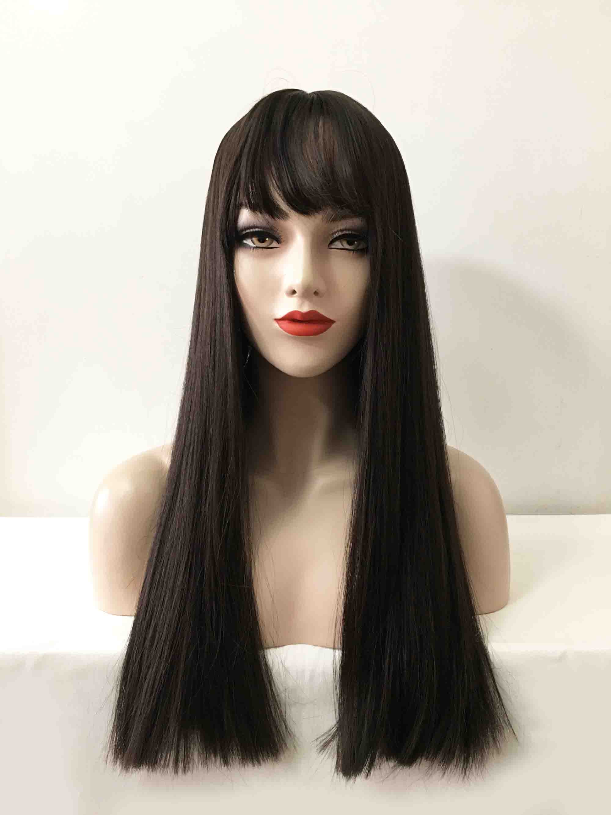 Image of Blunt Straight natural hair