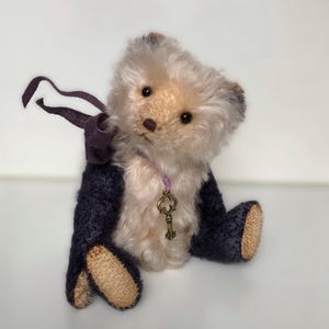 Urso de pelúcia mohair Nelson 7,4 polegadas