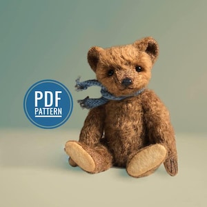 Classic Teddy Bear Sewing PDF Pattern