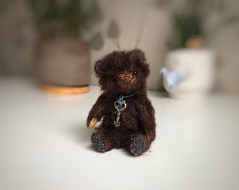 Klassischer Mohair-Teddybär