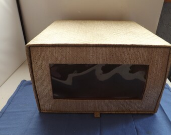 see through hat boxes