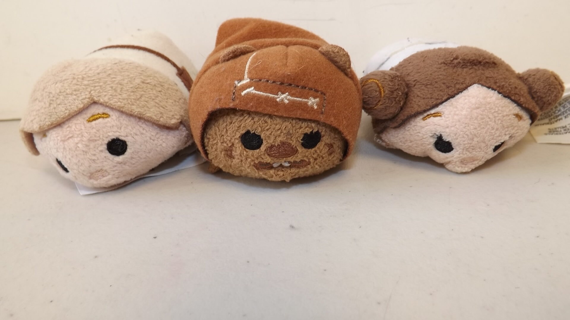 Three Disney Star Wars Tsum Tsum Plush Figures - See Description