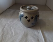 Wisconsin Pottery Crock Bowl With Lid -See Description for Details