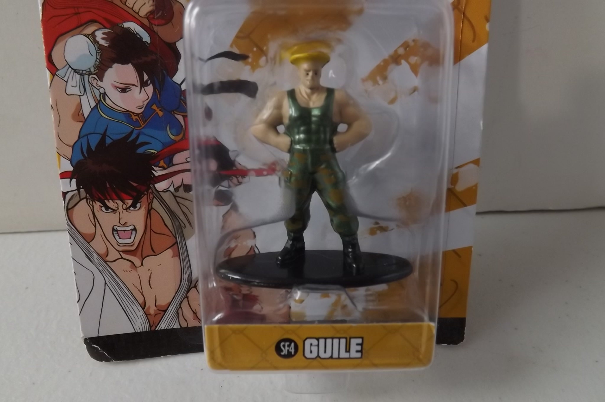 Street Fighter Guile Angel Toys Verde