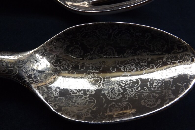 Lady Hamilton 22K Gold Decorative Spoon and Fork Salad Set