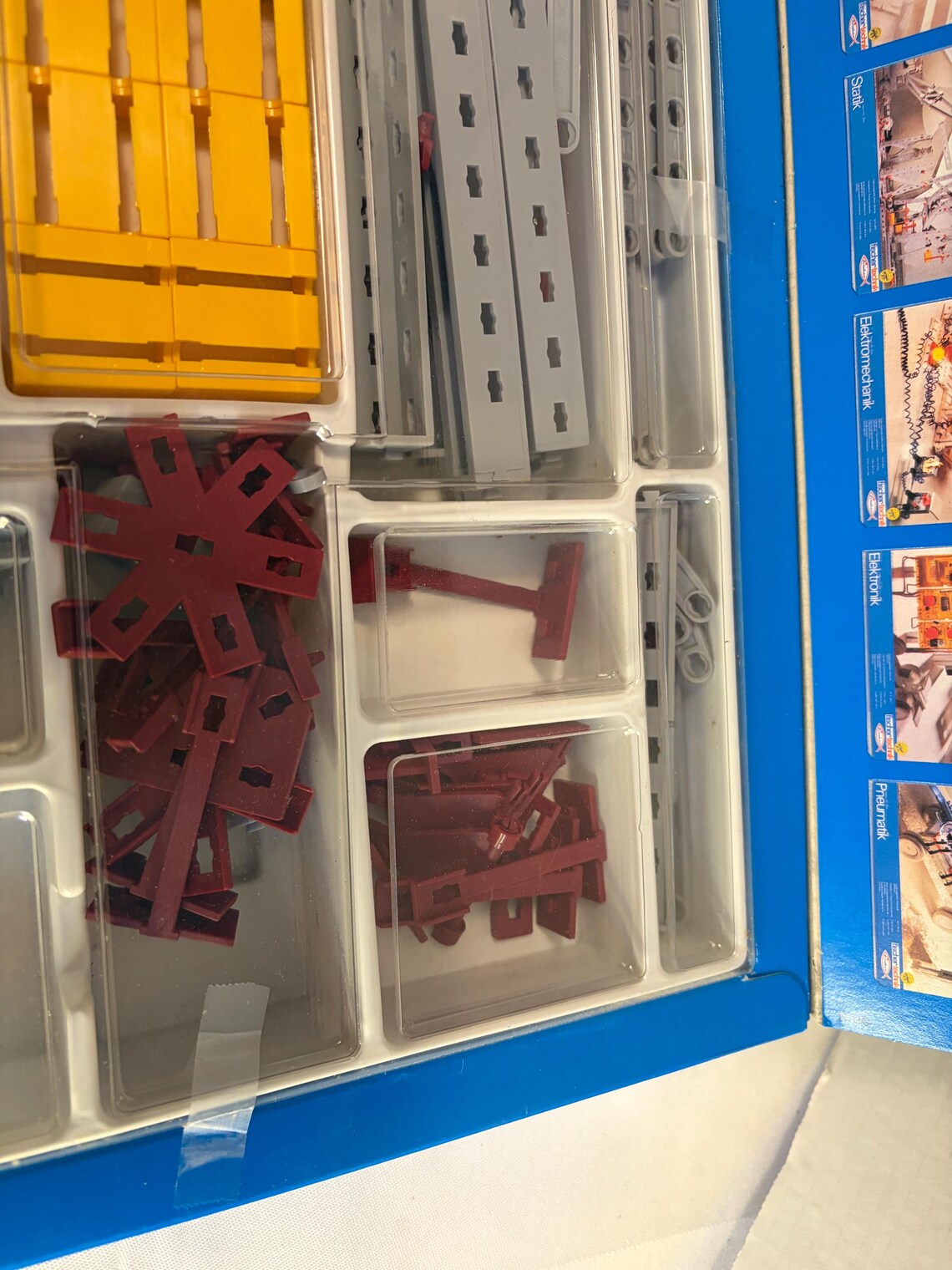Statik Fisher Technik German Building Set in Original Box, foto 4 de 5