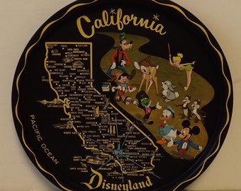 California Disneyland Serving Tray - See Description for Details