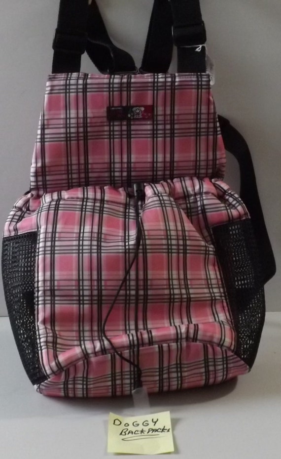Pet Carrier Backpack Front or Back Dog or Cat Carrier by Daba Doo