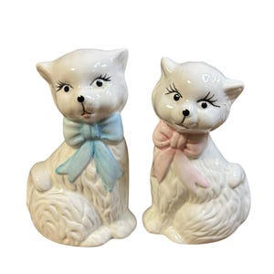 Ceramic Big Eye Cat - Etsy