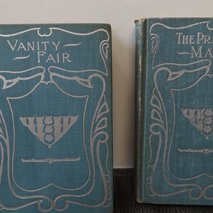 Dos libros antiguos: La princesa Maud y La feria de las vanidades (ver descripción para más detalles)