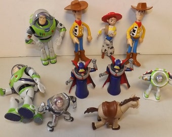 Lot of 10 Toy Story Figures - see The Description for Details
