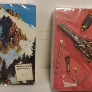 Two Unopened Decks of Cards - Description for details
