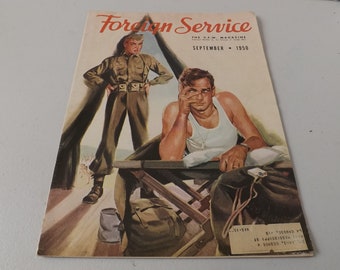 Revista VFW Veteranos del Servicio Exterior de Guerras Extranjeras - Ver descripción para más detalles