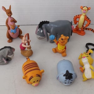 Lot of Winnie the Pooh Character Figures - See Description for Details