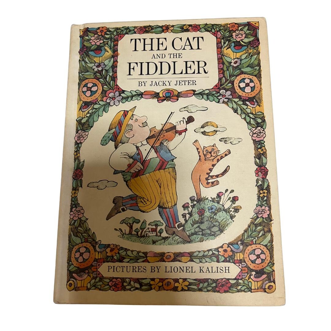 Kitty Fiddler Vintage 1968 the Cat and the Fiddler by Jacky Jeter, Illustrated by ...