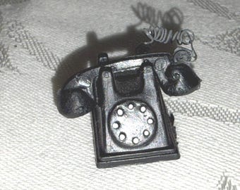 Doll House Miniature Telephone - See Description for Details