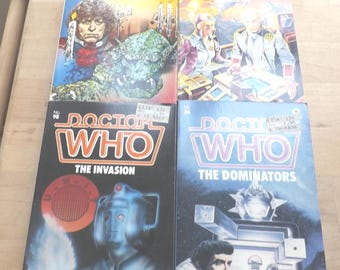 Lot of Four Doctor Who Books By Ian Marter - See description for details