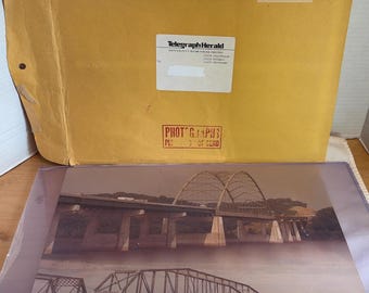 Vintage Telegraph Herald 11x14 Reprints - Dubuque Iowa Bridges