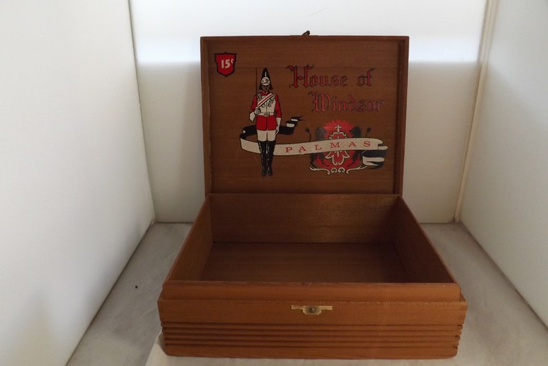 House of Windsor Palmas Wooden Cigar Box Etsy
