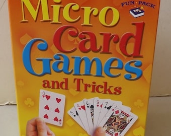 Fun Pack Card Games and Tricks Set - See Description for Details