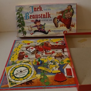 Jack and the Beanstalk Board Game - See Description for Details