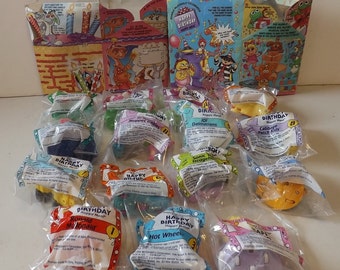 Fifteen McDonalds Happy Meal Happy Birthday Series Unopened - See Description for Details