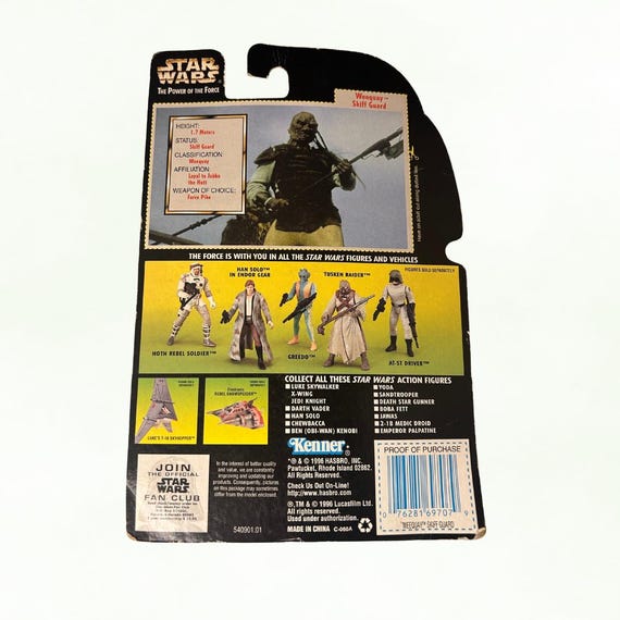 1997 Weequay Skiff Guard Action Figure From Star Wars Power of the