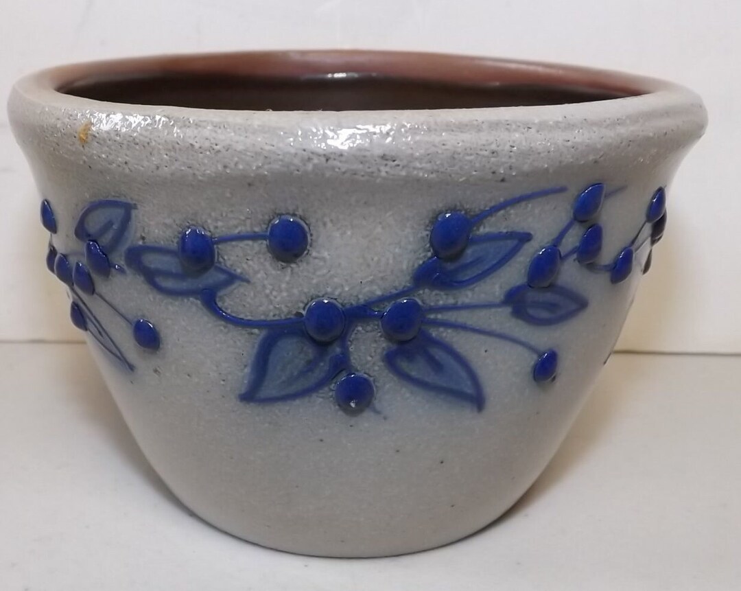 Salmon Falls Stoneware Pottery Bowl See Description for Details Etsy
