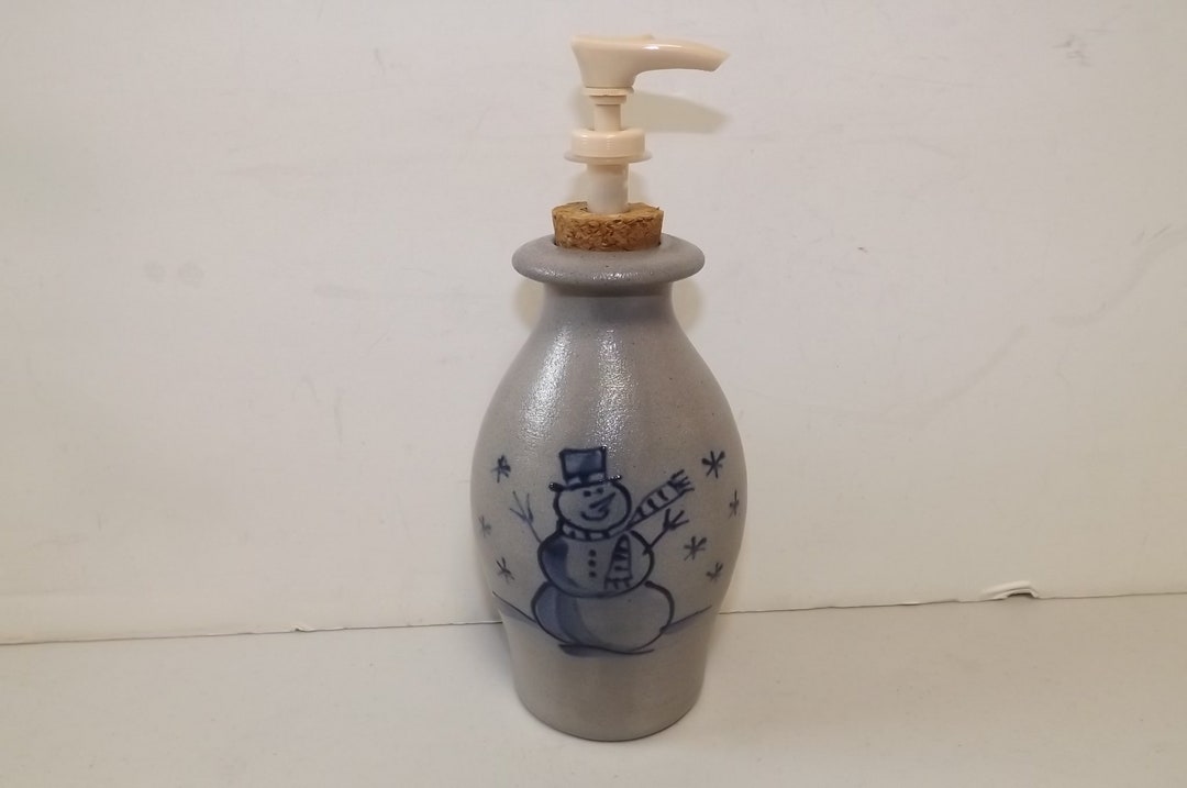 Rowe Pottery Vase Soap Dispenser See Description for Details Etsy