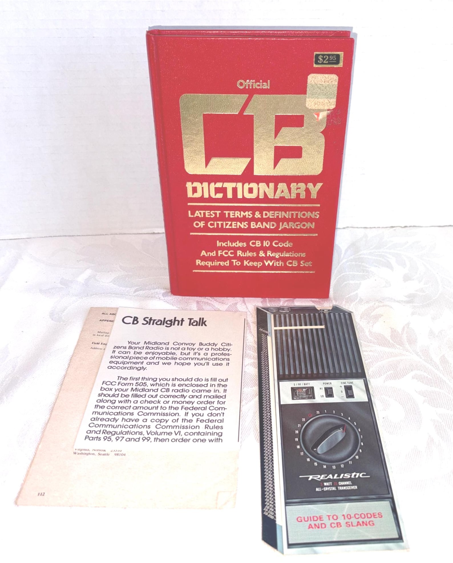 Official CB Dictionary and Radio Shack CB Sliding Guide to Codes - Etsy
