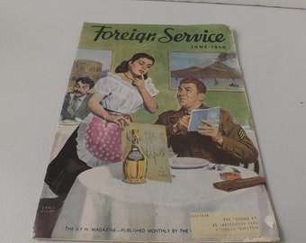 Revista VFW Veteranos del Servicio Exterior de Guerras Extranjeras - Ver descripción para más detalles