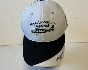 EAA Air Venture Oshkosh John Deere Baseball Cap Hat