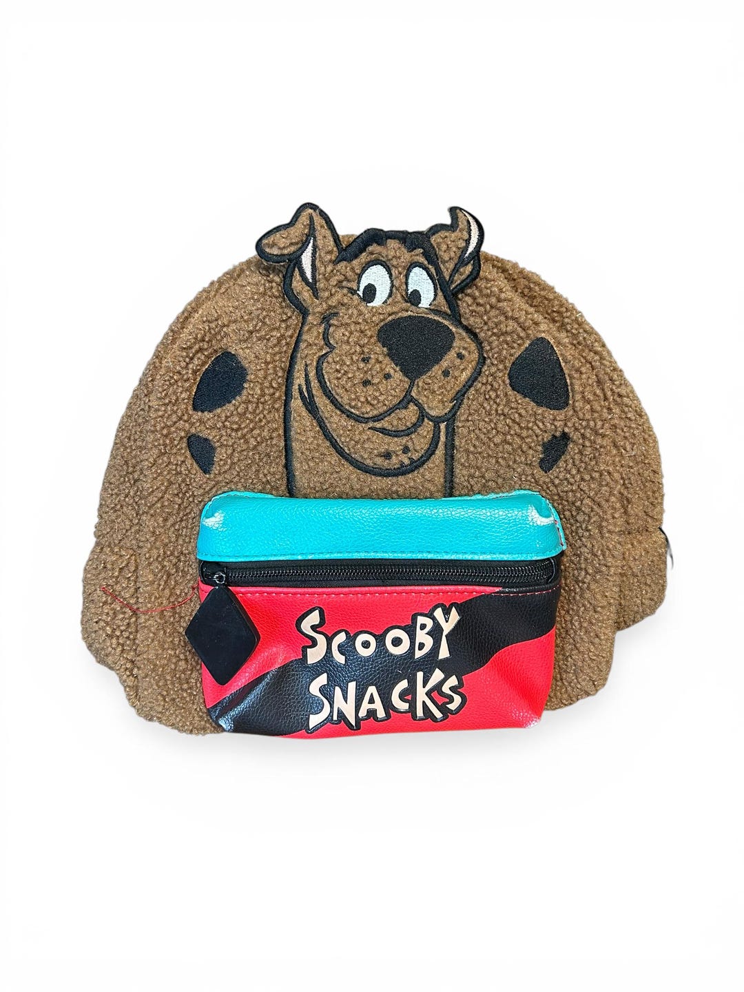 Vintage Scooby-doo Sherpa Mini Backpack | Scooby Snacks Faux 