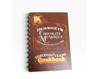 Vintage 1983 Hershey's Chocolate Memories Cookbook Hardcover