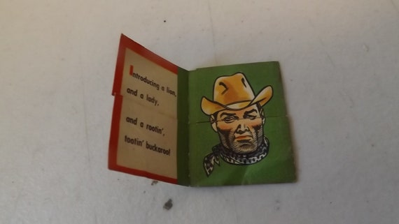 One Rare 1949 Topps Funny Foldees Vintage Trading Card - Etsy Israel