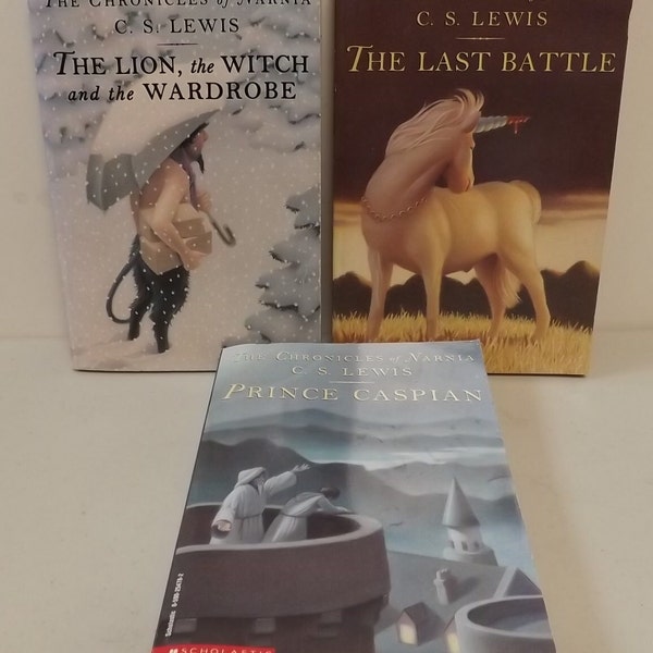 Three Chronicles of Narnia Paperback Books - See Description for details