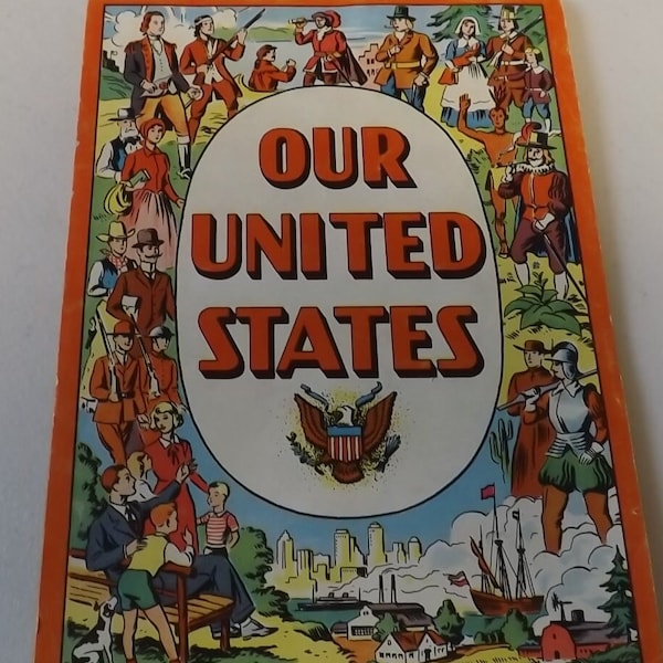 J.C. Pennys Co Our United States Cartoon Book - see Description for Details