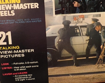 GAF Talking View-Master S.W.A.T. ABC Television Series Reel - See Description for Details