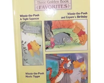 Los tres libros dorados favoritos de Walt Disney: Winnie the Pooh (ver descripción para más detalles)