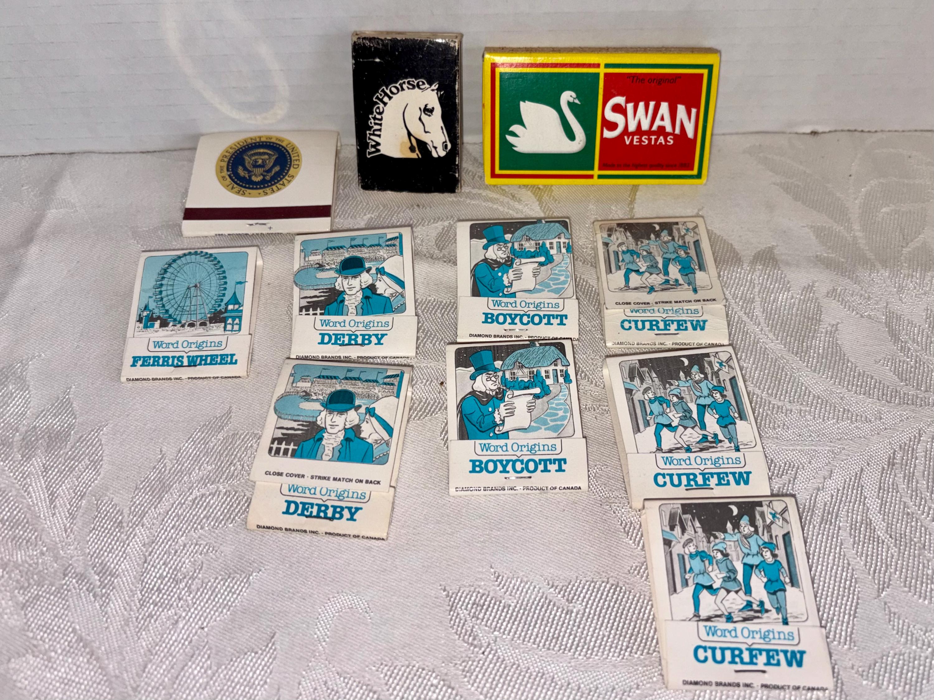Swan Vestas Matches - Etsy