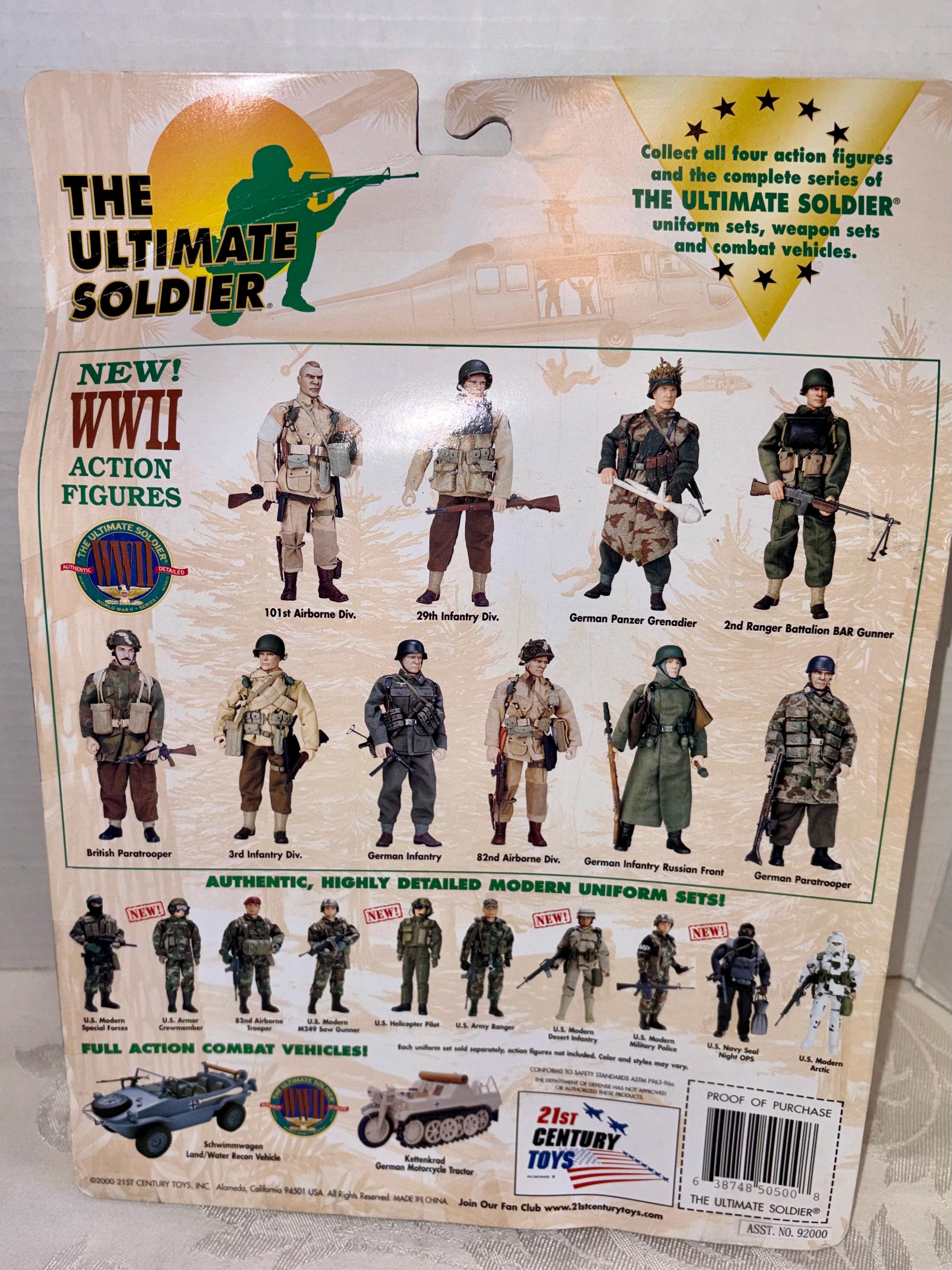 The Ultimate Soldier Action Accessories Set #50500 - 1:6 Scale 12