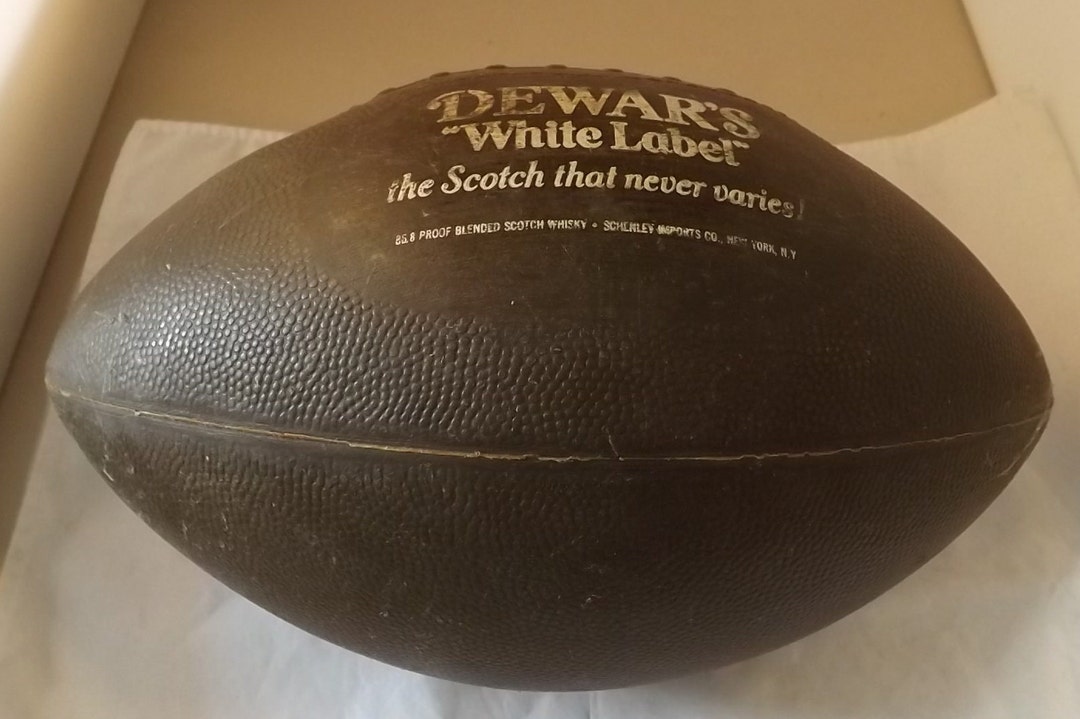 Rare Dewar's White Label Advertising Football see Etsy