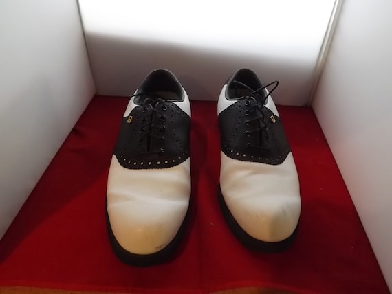 Softjoys II by Footjoy Mens Gold Shoes 