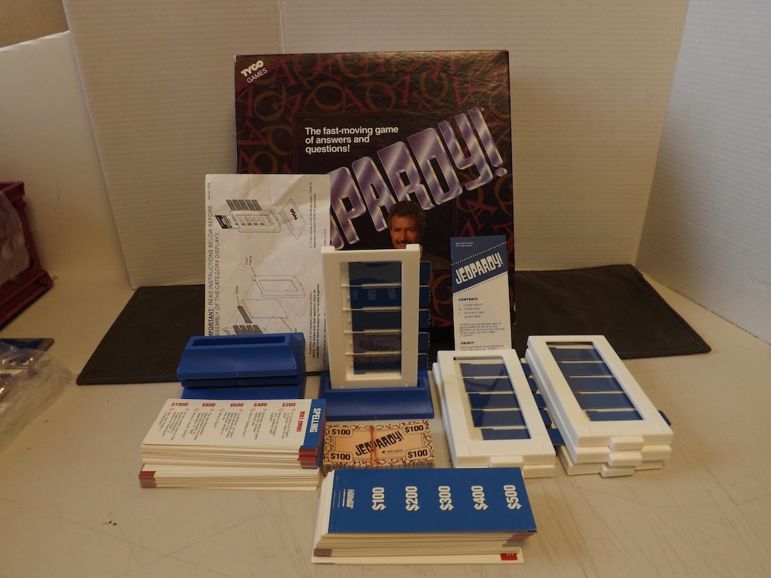 Tyco Jeopardy Game - See Description for Details - Etsy