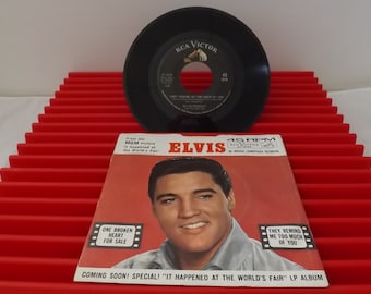 RCA Victor 45 Vinyl LP Record Elvis Presley  -See Description for Details