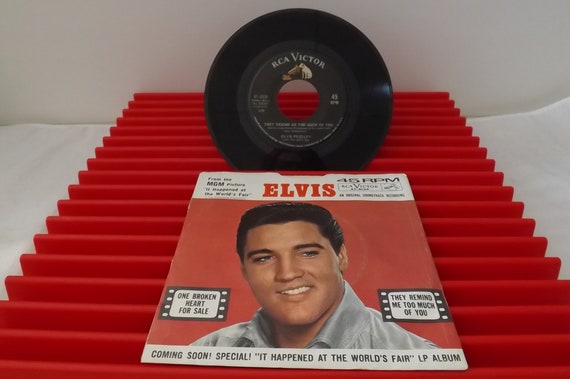 RCA Victor 45 Vinyl LP Record Elvis Presley -see Description for