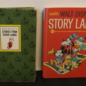 Two Walt Disney Childrens Books - See Description for Details