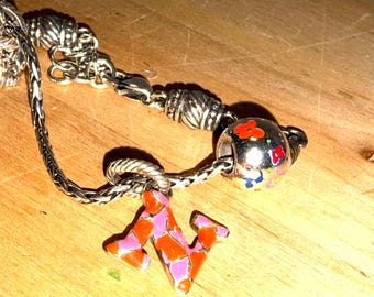 Brighton Charm Bracelet with Some Charms