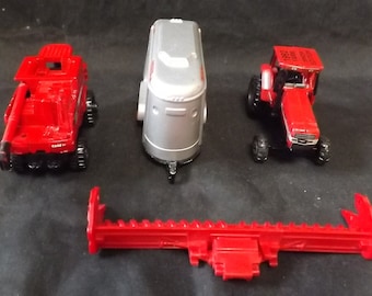 Lot of Diecast and Plastic Farm Toys - See Description for details
